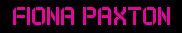 Fiona Paxton